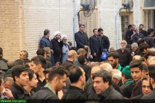 تصاویر/ صدمین سال تجمع هیئات مذهبی روز ۱۳ محرم در مسجد ملااسماعیل یزد با میزبانی روحانیون