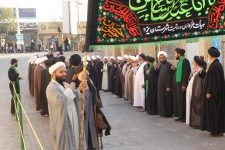 طلاب و روحانيون يزد ميزبان مراسم عزاداري سومين روز شهادت اباعبداللهالحسين(عليهالسلام) + پوستر