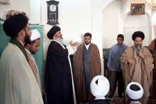 آیین عمامه گذاری تنی چند از طلاب حوزه علمیه یزد + تصاویر