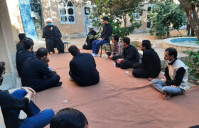 برگزاری مراسم عزاداری امام سجاد(ع) در مدرسه علمیه سفیران
