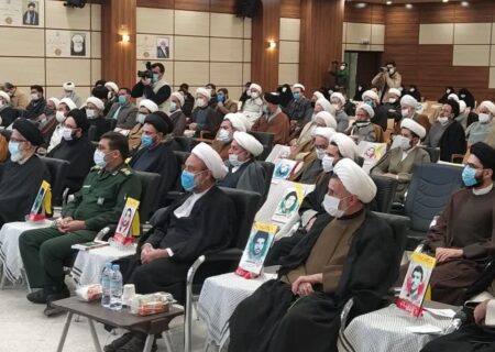گزارش تصویری از مراسم گرامیداشت شهدای طلاب و روحانی استان یزد