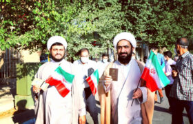 تصاویر حضور روحانیون یزدی همگام با مردم در پای صندوق های رأی