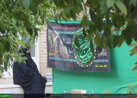تصاویر/ عزاداری روز ششم محرم در حوزه علمیه یزد مدرسه علمیه شفیعیه