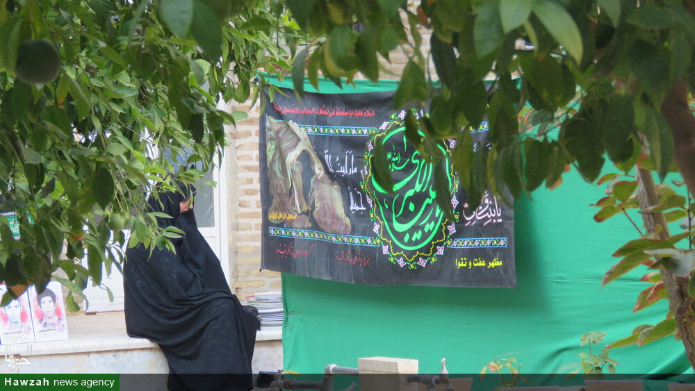 تصاویر/ عزاداری روز ششم محرم در حوزه علمیه یزد مدرسه علمیه شفیعیه