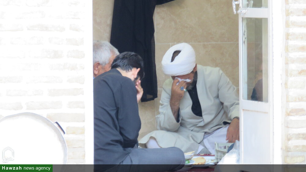 تصاویر/ عزاداری روز هفتم محرم در حوزه علمیه یزد مدرسه علمیه شفیعیه