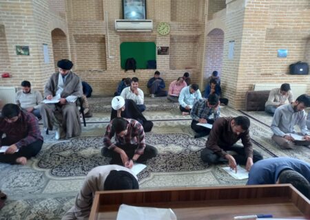 تصاویر/ حال و هوای طلاب مدرسه علمیه خان در ایام امتحانات پایان سال