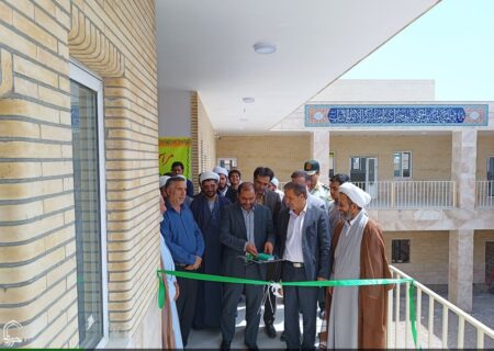 تصاویر/ افتتاح ساختمان جدید مدرسه علمیه حضرت مهدی (عج) بهاباد