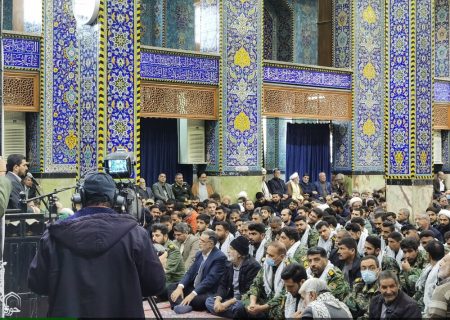 تصاویر/ مراسم گرامیداشت یوم الله ٩ دی در مسجد روضه محمدیه (حظیره) شهر یزد
